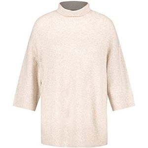 Samoon sweater voor dames, koffie, crèmekleurig, 44, Koffiecrème-mix