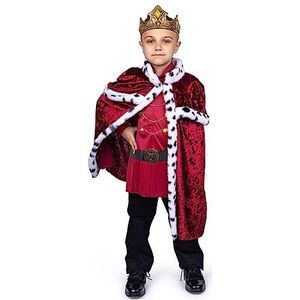 Dress Up America Koningskostuum voor jongens - Koninklijke prins kostuumset - Koninklijke koningkleding voor kinderen