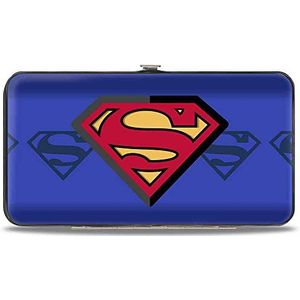 Buckle-Down Vouwportemonnee Superman Shield blauw