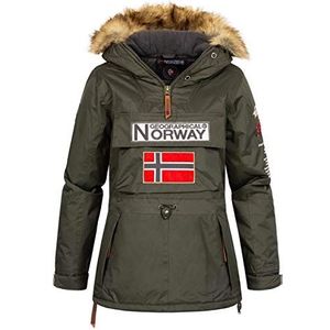 Geographical Norway - Parka voor dames Boomera, Khaki (stad)