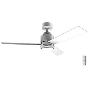 Cecotec EnergySilence Aero 4850 Style White Ventilador Techo con Luz y Mando 30W Wit