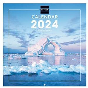 Finocam, 2024 muurkalender, internationale foto's, januari 2024-december 2024 (12 maanden) Internationale natuur