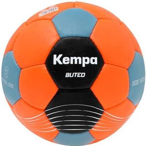 Kempa Buteo Handbal voor jongeren en volwassenen - Top speelbal - oranje/blauw - zeer gripvast