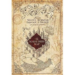 ABYstyle - Harry Potter poster, Maurauder's Map, 91,5 x 61 cm