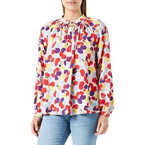 Seidensticker Blouse met lange mouwen, rechte pasvorm, damesblouse, Rood