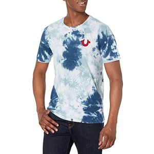 True Religion T-shirt met korte mouwen voor heren met Boeddha logo, Ocean Waves