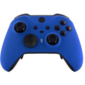 eXtremeRate Aangepaste fronthoes voor Xbox One Elite Series 2 Controller, Aangepaste Voorvervanging met Ringen voor Xbox One Elite Series 2 Controller, Model 1797, Blauw