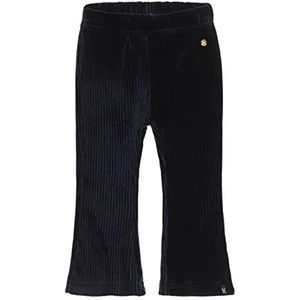 Koko Noko Girls Flared Trouser Dark Blue Rib meisjesbroek, Marine.