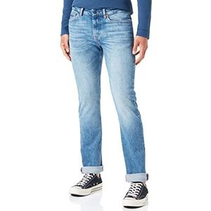 BOSS Delaware BC-L-C Slim Stretch Comfort Jeans voor heren, donkerblauw, middenblauw 426