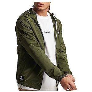 Superdry Code Essential Herenjas met capuchon, Khaki (stad)