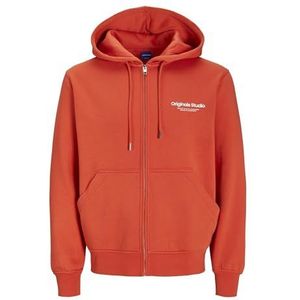 Jack & Jones Jorvesterbro Sweatshirt Zip Hood Noos Jorvesterbro Noos Herenhoodie met rits (1 stuk), zomervijg, M