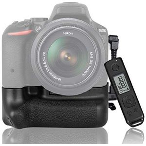 CameraPlus DR-D5500 batterijgreep voor Nikon D5500 met Teleando senza fili 2,4G