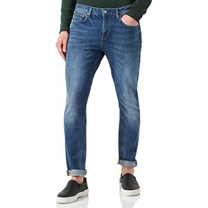 Scotch & Soda the singel tapered heren jeans, Slice of Blue 4705