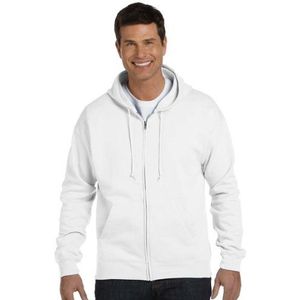 Hanes P180 Heren Hoodie (1 stuk), Wit.