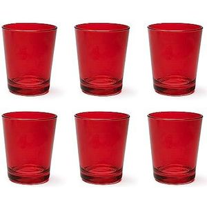 Excelsa Christmas waterglazen, glas, 6 stuks Excelsa Christmas waterglazen, glas, 6 stuks