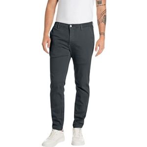 Replay Zeumar Hyperchino Color Xlite herenbroek, 095 petrol