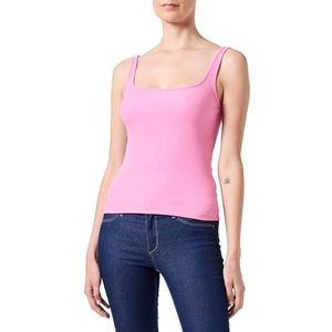 VERO MODA Vmchloe Sl Ga Jrs Noos Vierkante Top Dames (1 stuk), Roze (Cosmos)