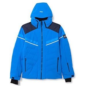 CMP Gewatteerde ski-jas met logo herenjas, Royal Blauw