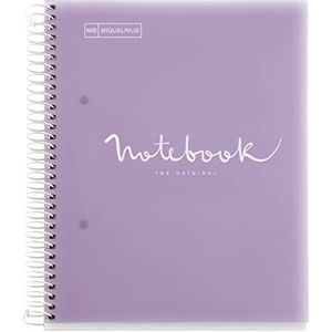 Miquelrius Notebook A5 spiraalschrift, 148 x 210 mm, lila