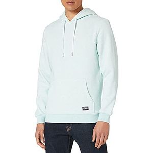 Urban Classics Basic Melange Hoodie voor heren, 4 kleuren, S tot 5XL, aqua-melange, maat M, Aqua Melange