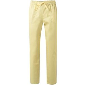 VELILLA 533001 Pantalon de pyjama avec rubans, couleur jaune clair, taille 4XL, jaune clair, 4XL