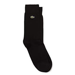 Lacoste Unisex sokken, zwart.