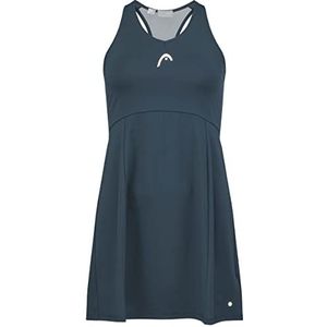 HEAD Tennis Dress Spirit meisjesjurk, pastelgroen/bedrukt, 140, marineblauw, 176, Marine.