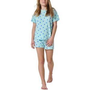 Schiesser Schiesser meisjes pyjama korte pyjama set meisjes, Lichtgroen