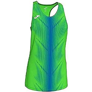 Joma Olimpia T-shirt voor meisjes, neongroen/koningsblauw