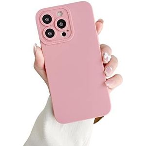 [360 Full Body] beschermhoes voor iPhone 14 Promax [Militaire Drop Bescherming], Schokbestendig en stofdicht Bumper Case voor iPhone 14 Promax, [niet vergelend] 6,7 inch mobiele telefoonhoes, roze