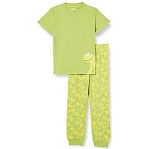 Sigikid Pijamaset voor meisjes, groen/dinos/long.