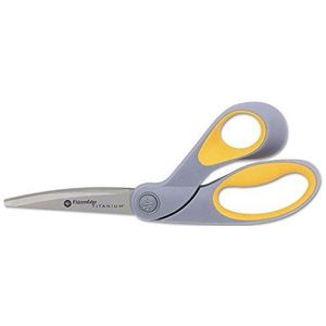 Westcott ExtremEdge Titanium hoekschaar met instelbare spanning, 22,9 cm, grijs