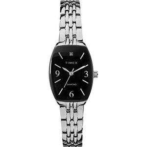 Timex Classic dameshorloge 21 mm, zilver., Aantrekhorloge