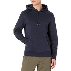 Amazon Essentials Heren fleece hoodie (verkrijgbaar in grote maat), donker marineblauw, M