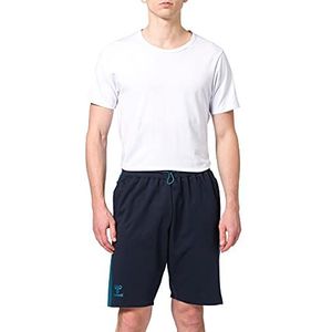 hummel Uniseks shorts 211004, Donkere saffier / koraalblauw