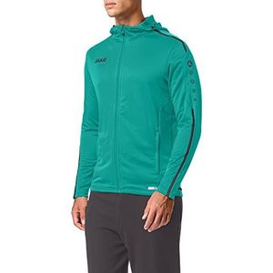 JAKO Striker 2.0 trainingspak heren polyester met capuchon, turquoise/antraciet, M, M9419