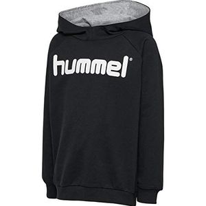 Hummel Sweatshirt met capuchon voor kinderen, katoen logo