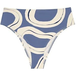 Triumph Summer Allure slip met hoge taille, bikinibroekje voor dames, Blauwe jumpsuit