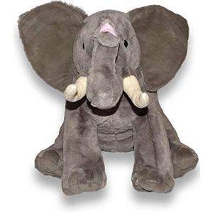 Wild Republic - 19517 - Little Biggies pluche dier olifant - 53 cm