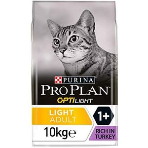 Pro Plan Light – rijk aan kalkoen – 10 kg – droogvoer voor volwassen katten