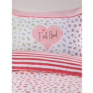 Rapport Home Rapport Dalmatien Blush beddengoedset voor tweepersoonsbed, paspeldekbedovertrek, meerkleurig