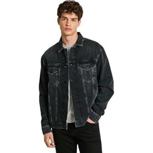 Pepe Jeans Veste Jeans Homme, Noir (Denim-XH7), XL