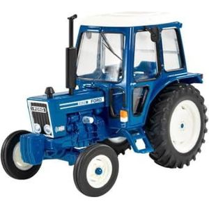 Britains Ford 6600 Heritage Collection Tractor om te verzamelen voor boerderijset, tractorspeelgoed, compatibel met boerderijdieren in schaal 1:32, geschikt voor verzamelaars en
