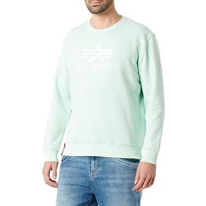 ALPHA INDUSTRIES Basic Sweater T-shirt voor heren, groen (mint - 43)