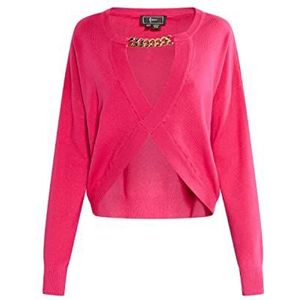 NALLY Pull tricoté pour femme, rose, XL-XXL