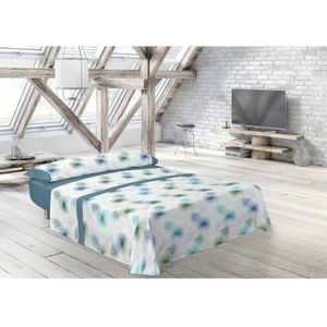 Pierre Cardin Parure de lit style bleu pour lit de 150 cm