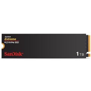 SanDisk Extreme M.2 2280 PCIe Gen4 NVMe SSD van 1 TB tot 5150 MB/s leessnelheid