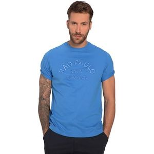 JP 1880 T-shirt avec broderie pour homme, Summber Bleu, 3XL