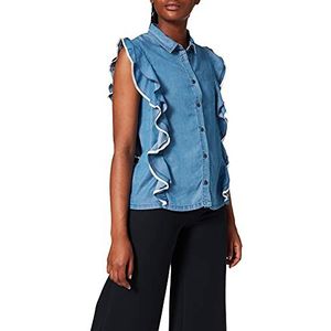 Kaporal Filou Tanktop voor dames, blauw (Destroy Denmed)