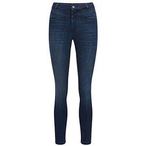 BOSS Skinny Crop 1.2 Jeans, Navy413, 25W Regular Dames, Blauw